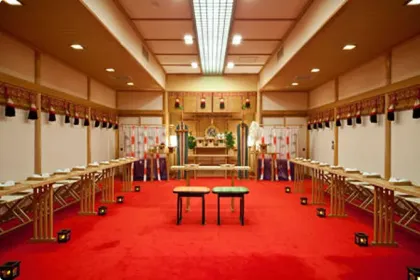 写真：儀式殿（神殿）