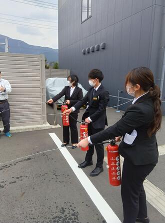 ザ・セレクトン富士山御殿場インター_自衛消防訓練2