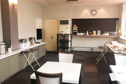 写真：朝食会場