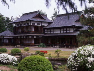 写真:米沢市上杉記念館(旧上杉伯爵邸)