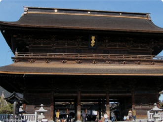 国宝善光寺