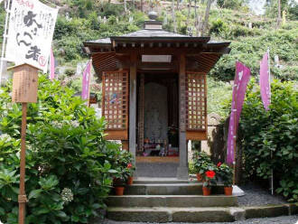 写真:前田慶次ゆかりの地(堂森善光寺)