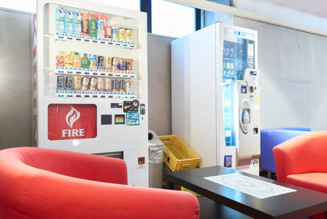 写真：自動販売機