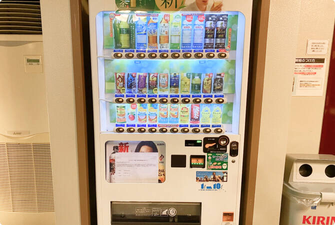 写真：自動販売機