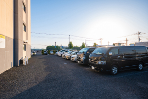 写真：駐車場