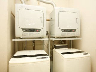 写真:コインランドリー