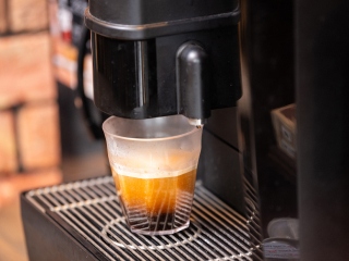 挽き立てコーヒー