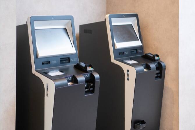 チェックイン機2台