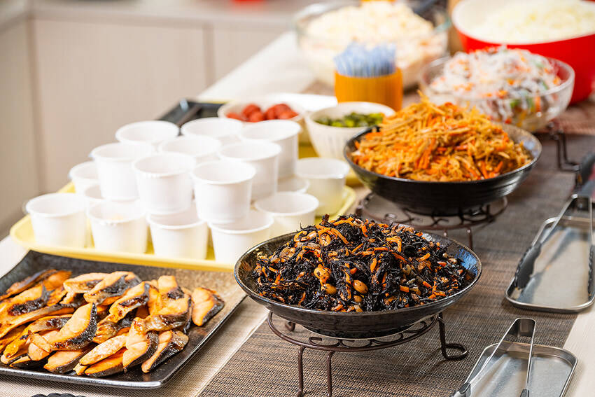 写真：朝食