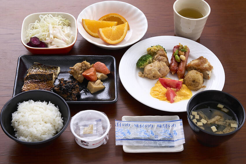 写真：朝食