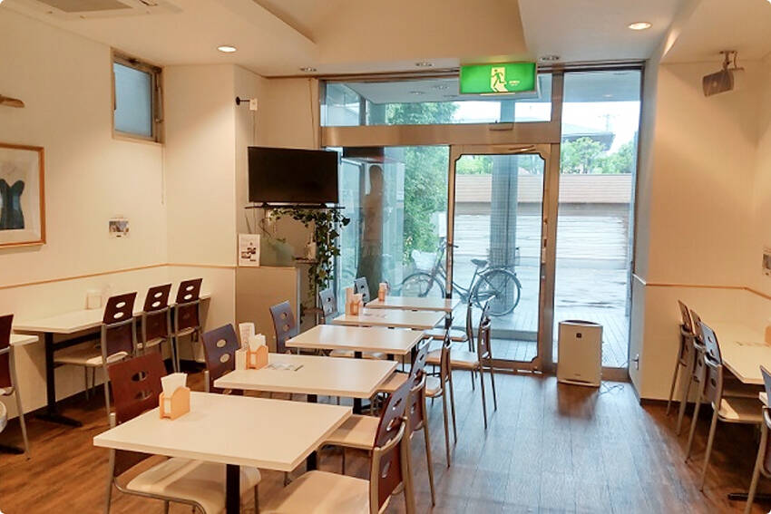 朝食会場