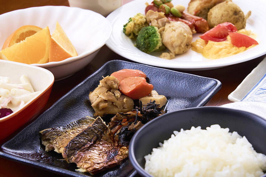 写真：朝食