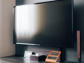43型壁掛TVを完備