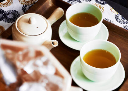 写真：ほっこりお茶コーナー