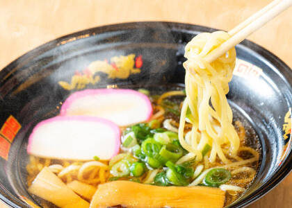 写真：『夜鳴きラーメン』無料サービス