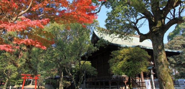 久留米城跡（篠山神社）