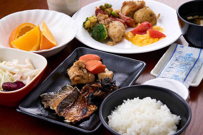 写真：朝食