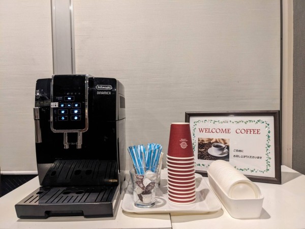 写真：ウェルカムコーヒー