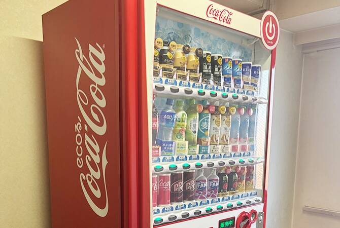 写真：自動販売機