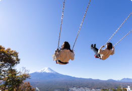 写真：河口湖周辺／富士山パノラマロープウェイ