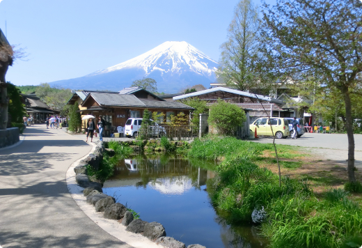 写真：忍野八海