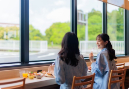 写真：朝食バイキング