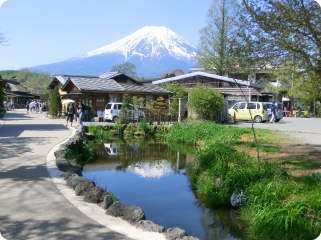 写真：忍野八海