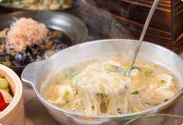 写真:朝食ビュッフェ