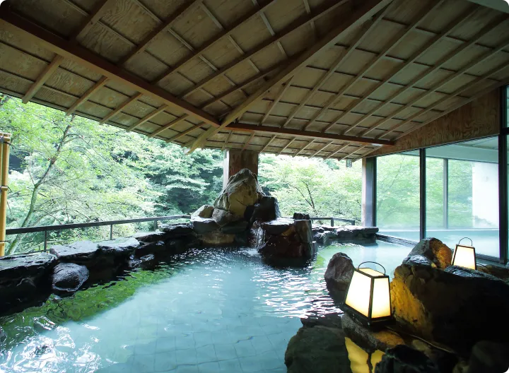 写真:温泉
